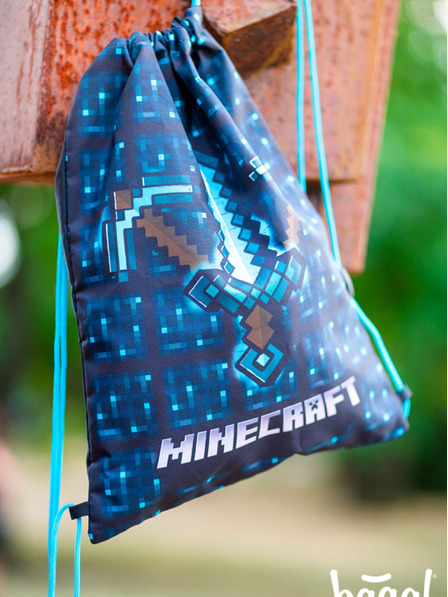 BAAGL  Minecraft 2 Blue Axe and Sword Peračník