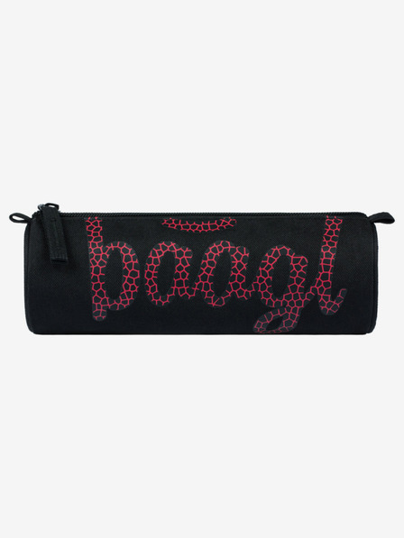 BAAGL  Čierny študentský kufrík Baagl Red