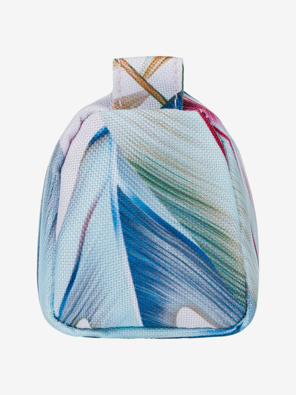 BAAGL  Svetlomodrý študentský kufrík Baagl Listy