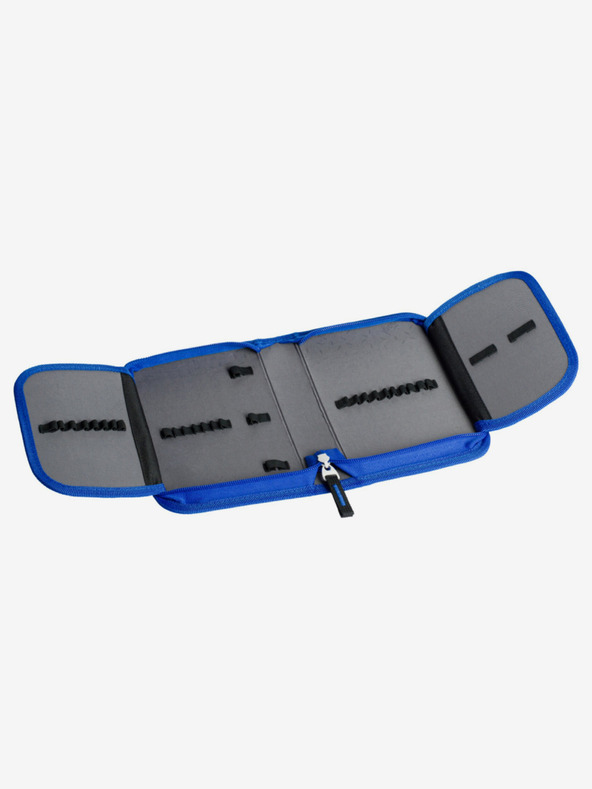 BAAGL  Modrý školský peračník jednoposchodový Baagl Roboti