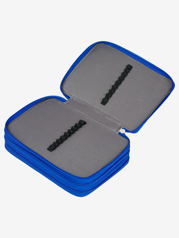 BAAGL  Modrý školský peračník 3-poschodový Baagl Roboti