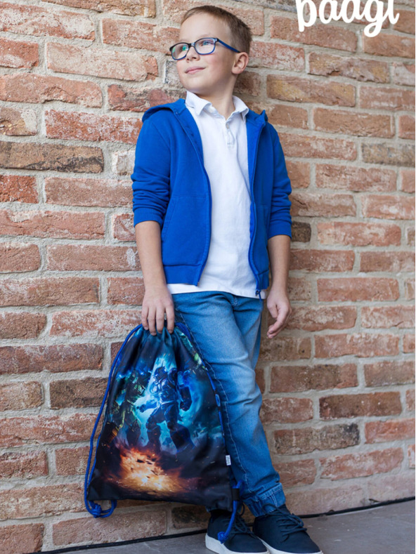 BAAGL  Čierna taška Baagl Roboti