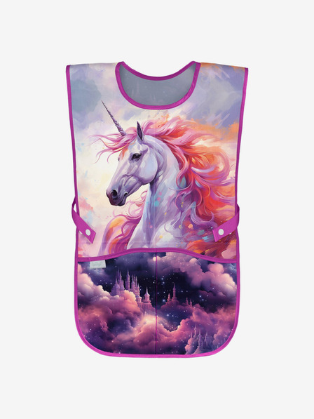 BAAGL  Fialová detská zástera Baagl Unicorn Kingdom