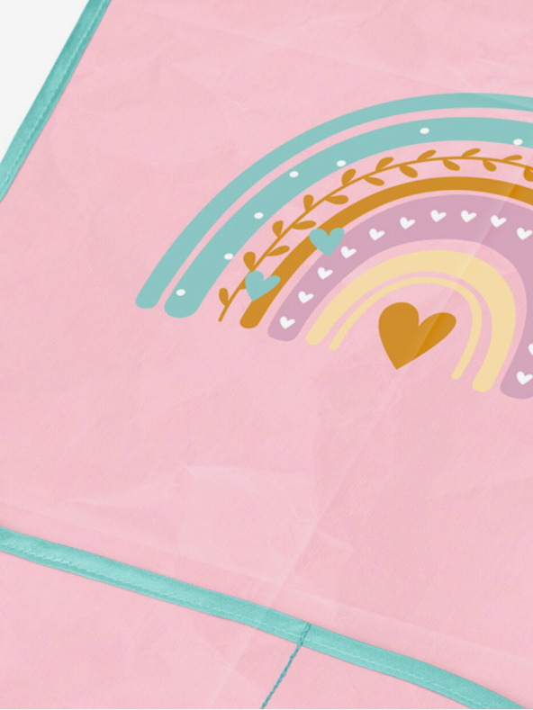 BAAGL  Ružová detská zástera Baagl Rainbow