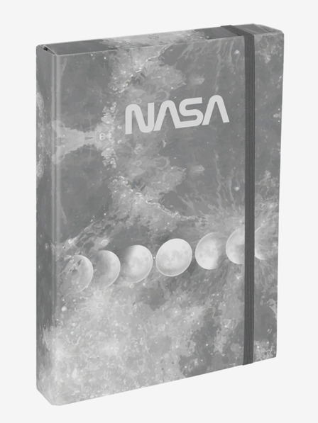 BAAGL  Školské obaly na zošity A4 Jumbo Baagl NASA Grey
