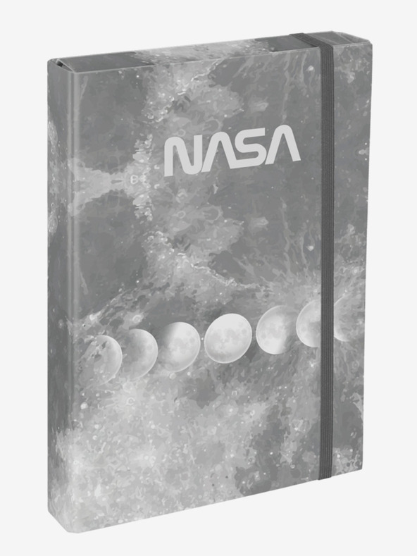 BAAGL  Školské obaly na zošity A4 Jumbo Baagl NASA Grey