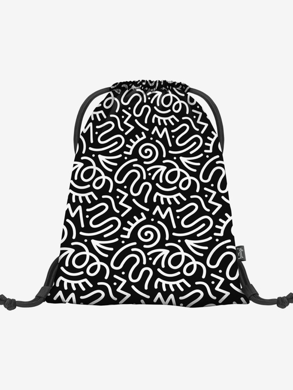 BAAGL  Čierna školská taška Baagl Element