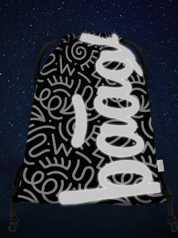 BAAGL  Čierna školská taška Baagl Element