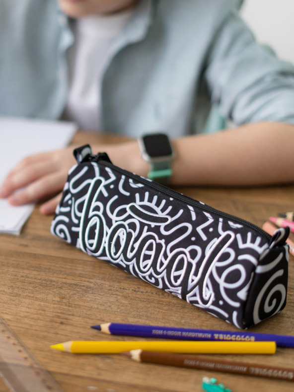 BAAGL  Čierna študentská taška Baagl Element