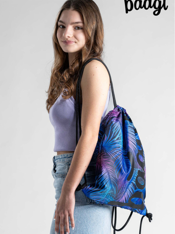 BAAGL  Modrá taška Baagl Palm