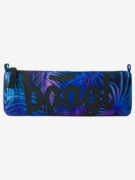 BAAGL  Modré študentské púzdro Baagl Palm