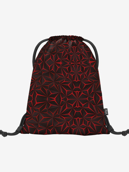 BAAGL  Čierna taška Baagl Red Polygon