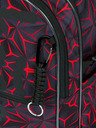 BAAGL  Čierny školský batoh Baagl Core Red Polygon