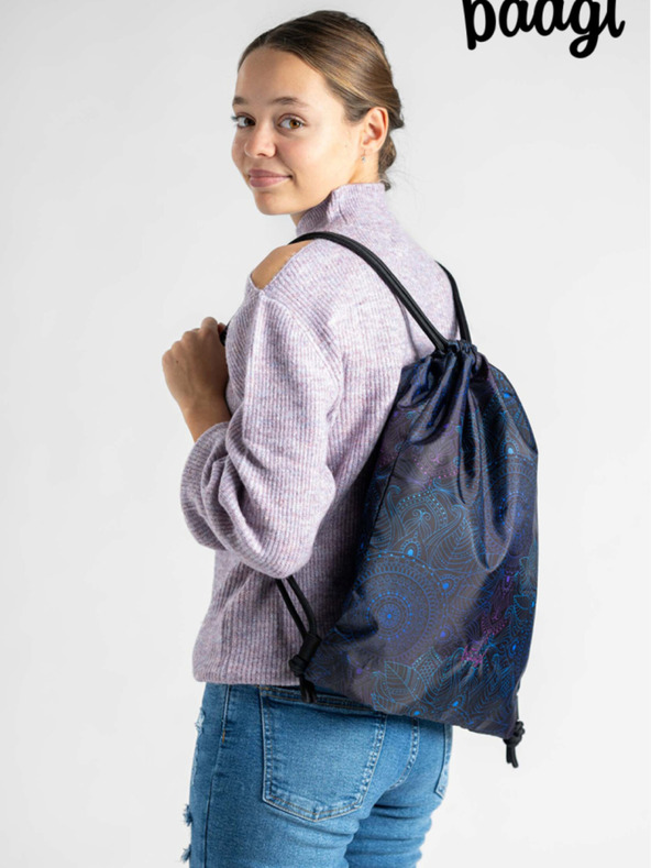 BAAGL  Čierna taška Baagl Zen