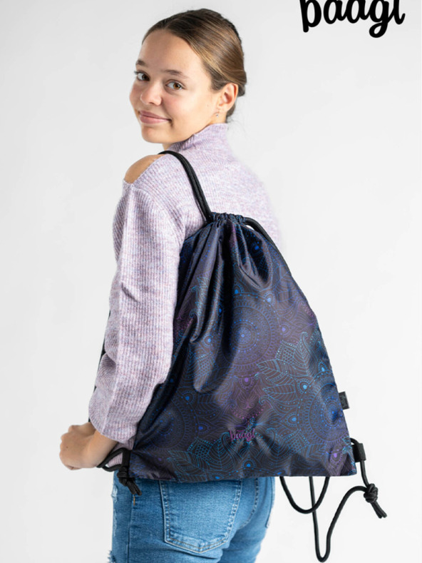 BAAGL  Čierna taška Baagl Zen