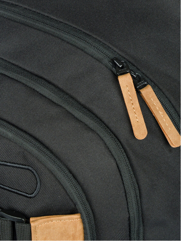 BAAGL  Šedý školský set - batoh, penál, taška Baagl Skate Darkness