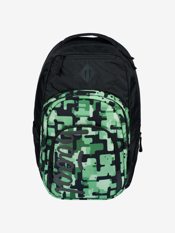 BAAGL  Čierny batoh Baagl Coolmate Green