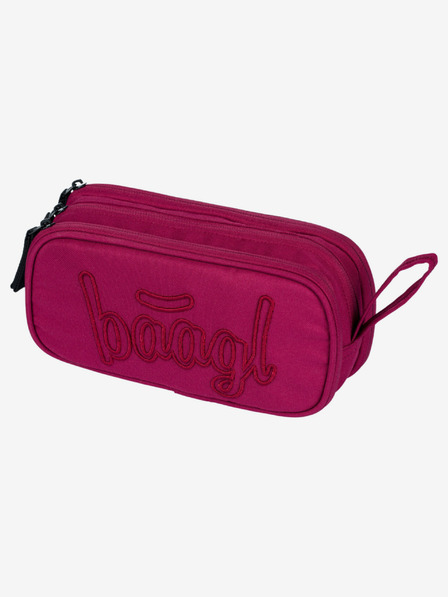 BAAGL  Červený študentský penál Baagl Ruby