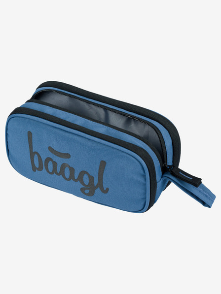 BAAGL  Modrý študentský penál etue ocean blue Baagl