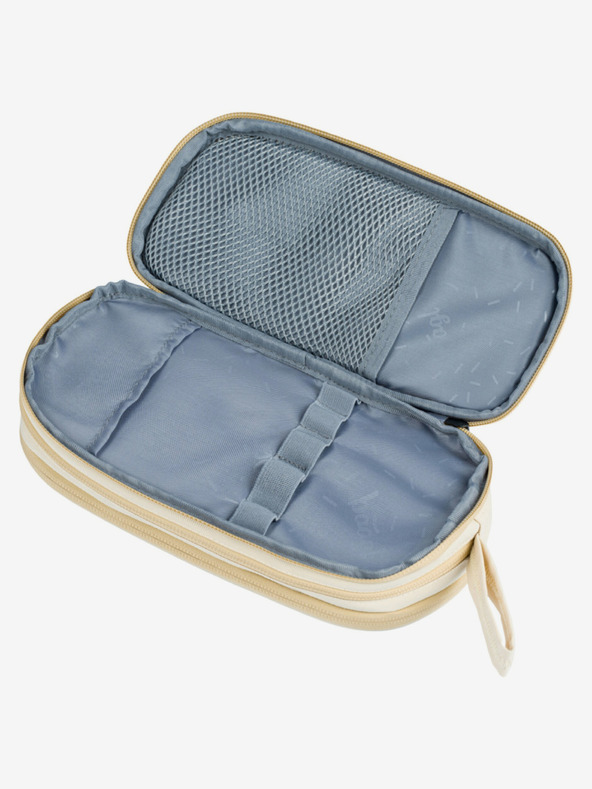 BAAGL  Béžový školský set - batoh, penál, taška Baagl Coolmate Beige