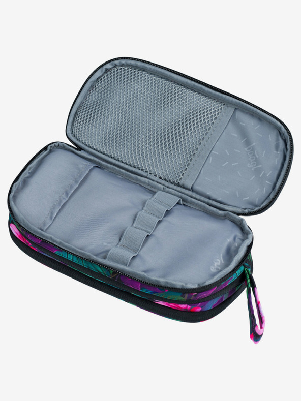 BAAGL  Školský kvetinový set - batoh, peračník, taška Baagl Coolmate Paradise