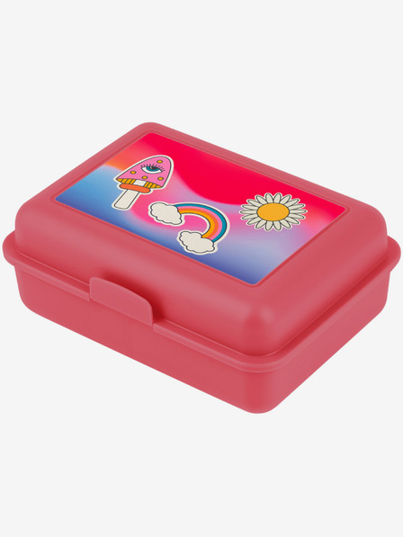 BAAGL  Ružový box na desiatu Baagl Hippie