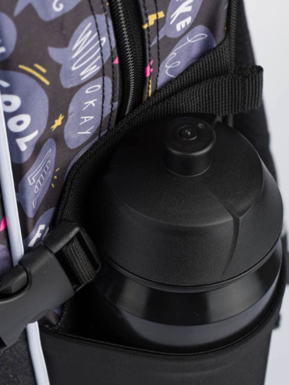 BAAGL  Čierny 3 set tenisky: batoh, penál a taška Baagl