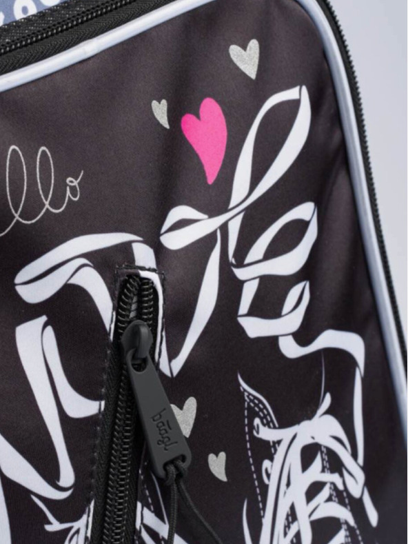 BAAGL  Čierny 3 set tenisky: batoh, penál a taška Baagl