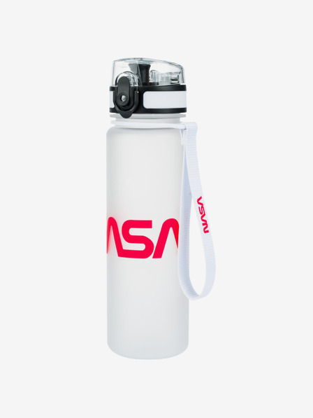 BAAGL  Biela tritanová fľaša na pitie nasa, 500 ml Baagl