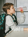 BAAGL  Biela tritanová fľaša na pitie nasa, 500 ml Baagl