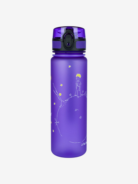 BAAGL  Fialová tritanová fľaša na pitie malý princ, 500 ml Baagl