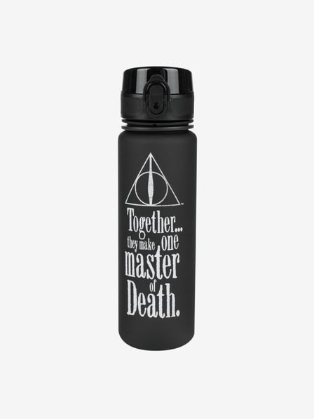 BAAGL  Čierna tritanová fľaša na pitie harry potter relikvia smrti, 500 ml Baagl