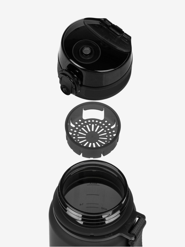 BAAGL  Čierna tritanová fľaša na pitie harry potter relikvia smrti, 500 ml Baagl