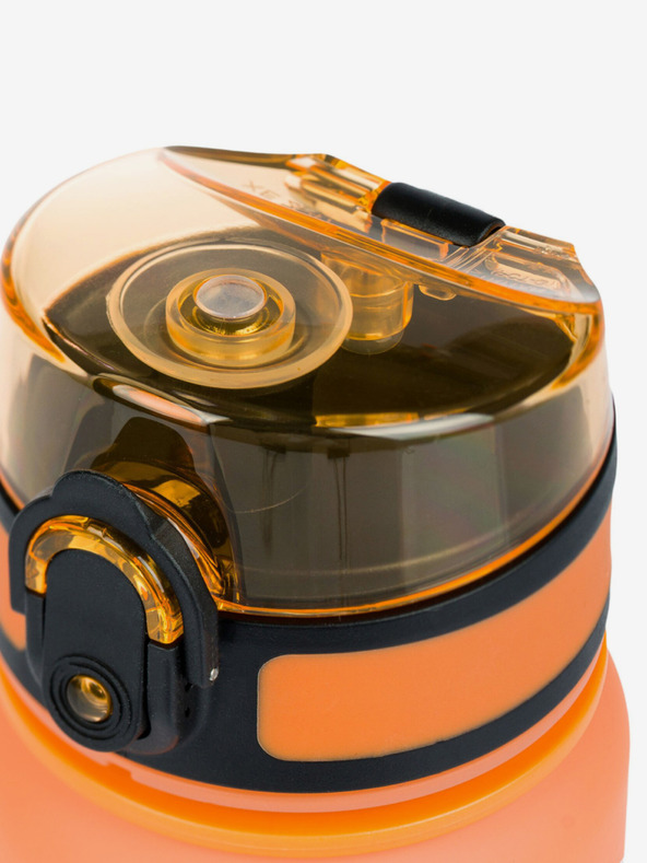 BAAGL  Oranžová fľaša na pitie Tritan Gradient Animals, 350 ml Baagl