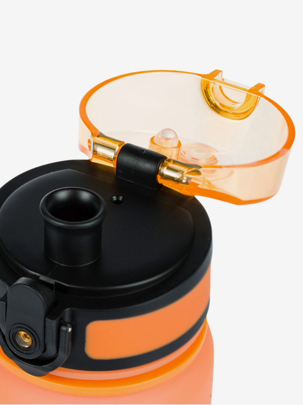 BAAGL  Oranžová fľaša na pitie Tritan Gradient Animals, 350 ml Baagl