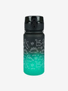 BAAGL  Zelená tritanová fľaša na pitie gradient dino, 350 ml Baagl
