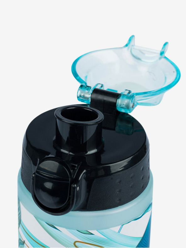 BAAGL  Fialová tritanová fľaša na pitie leafs, 700 ml Baagl