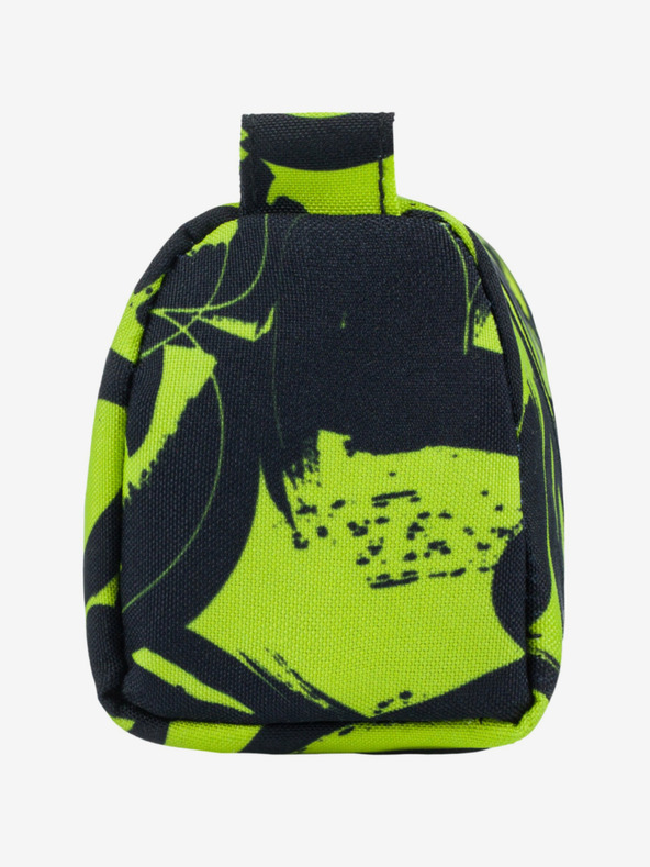 BAAGL  Čierny študentský kufrík limetka Baagl