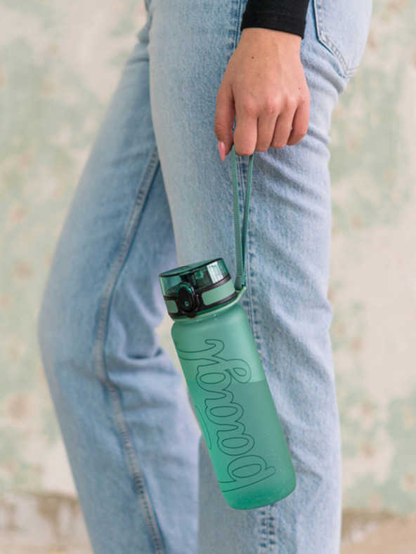 BAAGL  Zelená tritanová fľaša na pitie zelená, 800 ml Baagl