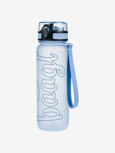 BAAGL  Modrá tritanová fľaša na pitie prachovo modrá, 800 ml Baagl