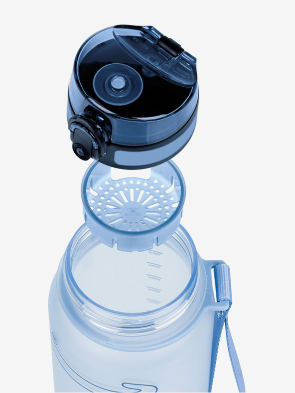 BAAGL  Modrá tritanová fľaša na pitie prachovo modrá, 800 ml Baagl