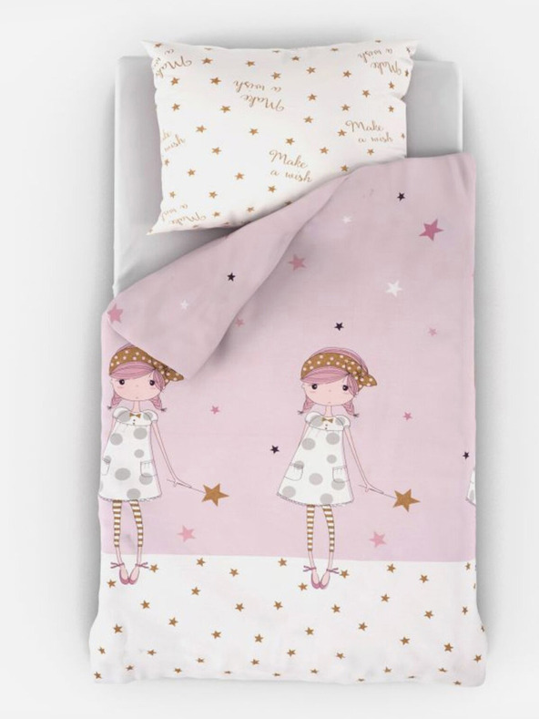 Kvalitex Posteľná bielizeň pre mladých 140x200, 70x90cm Dievčatá