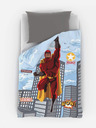 Kvalitex Posteľná bielizeň pre mladých 140x200, 70x90cm SUPERHERO