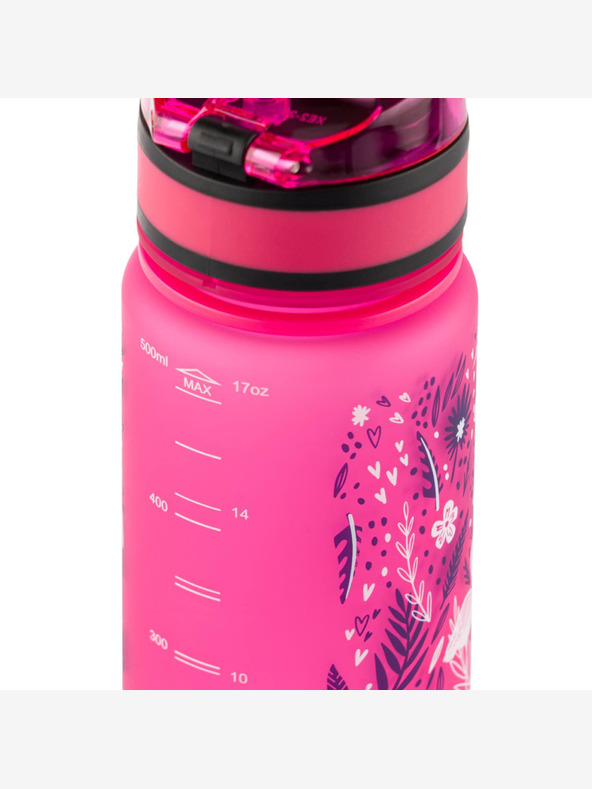 BAAGL  BAAGL Tritanová fľaša na pitie Flamingo, 500 ml BAAGL