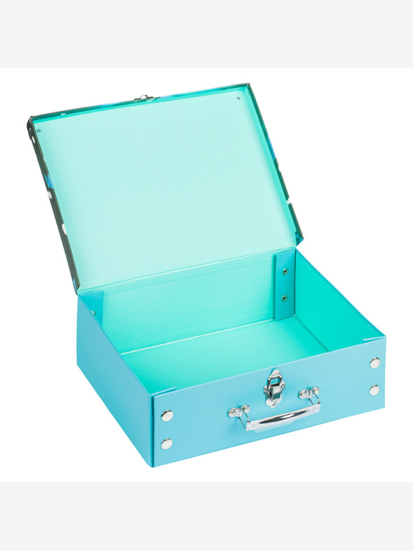 BAAGL  BAAGL Skladací školský kufrík Butterfly s kovaním BAAGL