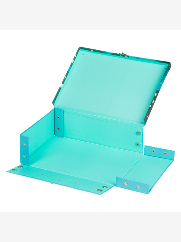 BAAGL  BAAGL Skladací školský kufrík Butterfly s kovaním BAAGL