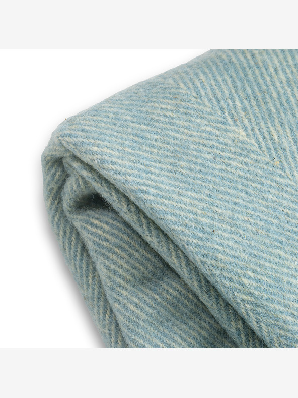 Balkanova Vlnená deka Elma XV - granátovo modrá