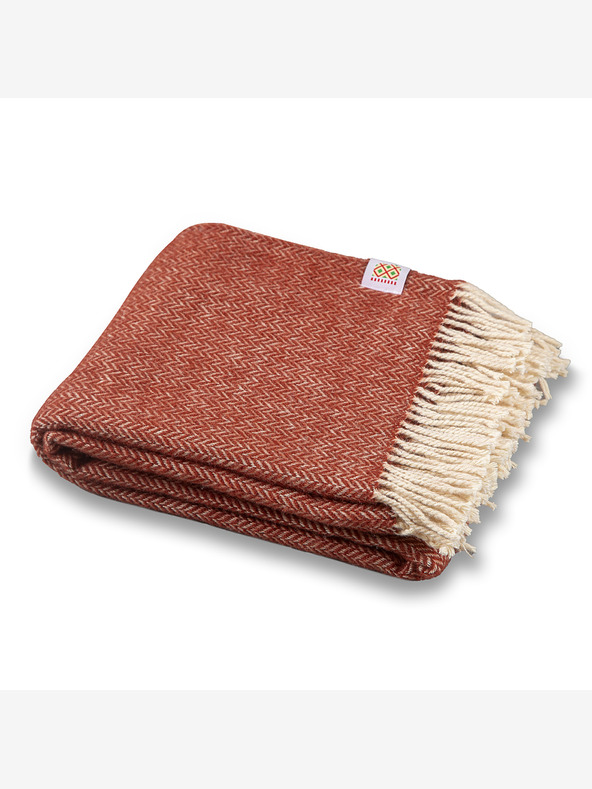 Balkanova Vlnená deka Elma V - bordová