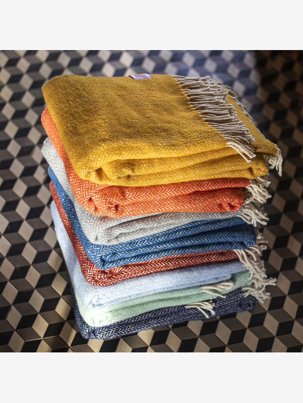 Balkanova Vlnená deka Elma V - bordová