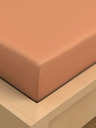 Kvalitex Bavlnené prestieradlo 150x230cm marhuľová
